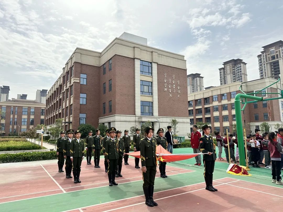 防災減災，安全同行 | 蚌埠博雅培文第十四周升旗儀式